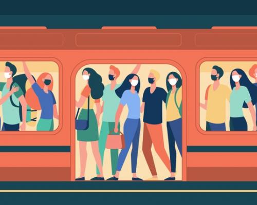 crowd-people-masks-standing-subway-train
