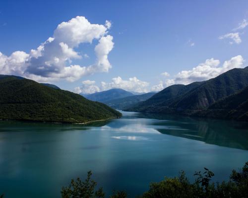 zhinvali-reservoir