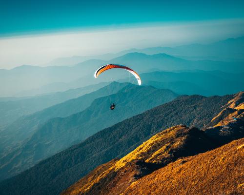 Paragliding flights in Gudauri